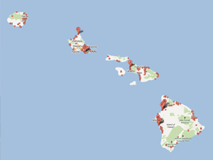 Choose your lodging in the Hawaiian Islands
