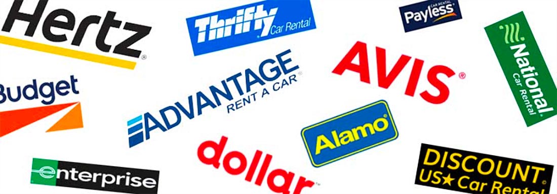 Maui Hawaii car rental logos