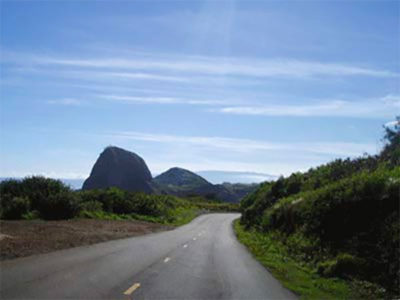 Driving the roads in Honolulu