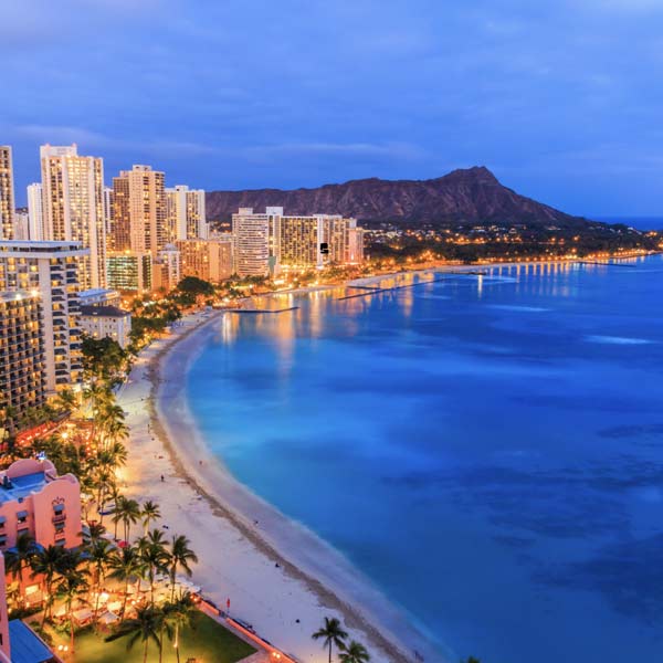 Beach at Waikiki