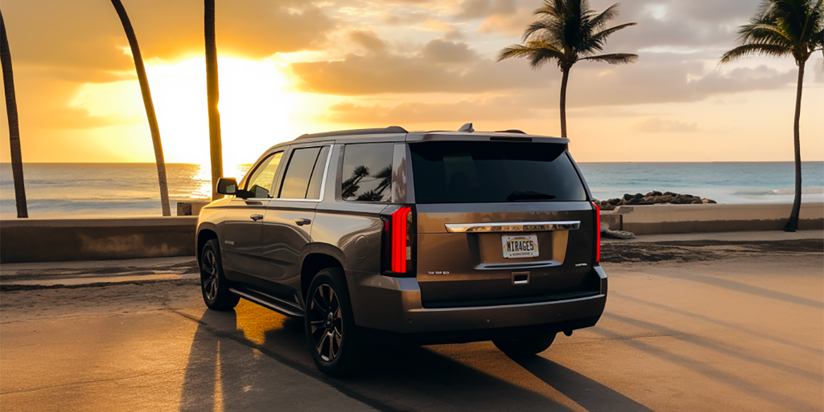 Large SUV on the Big Island