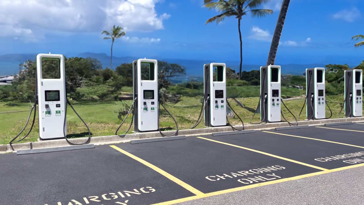 EV charging stations in Hawaii