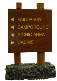 waianapanapa sign